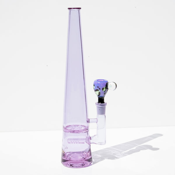 Purple Mimi w/ Purple + Green Leopard Bowl