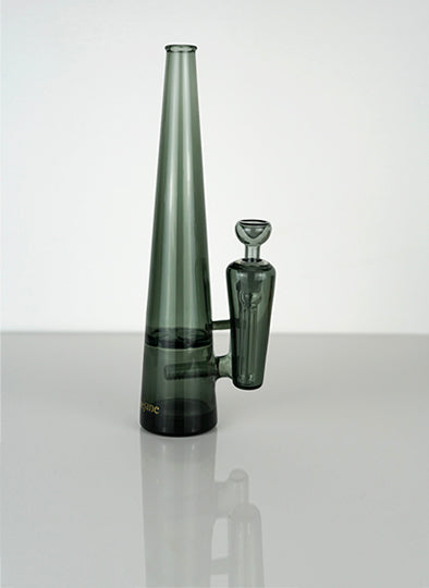 Conical 90 degree ashcatcher in matching Mimi bong