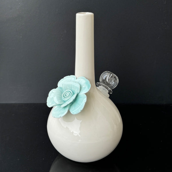 My Bud Vase - Rosette - Aqua