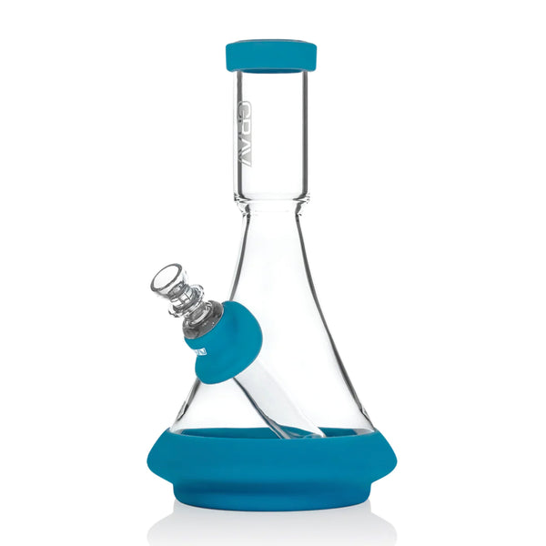 Deco Beaker w/ Silicone - Blue