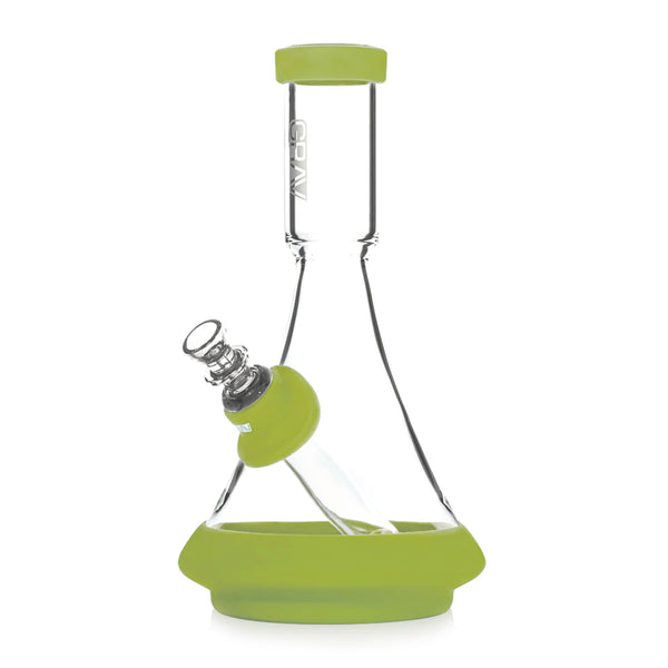 Deco Beaker w/ Silicone - Green