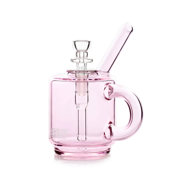 Coffee Mug Pocket Bubbler - Pink