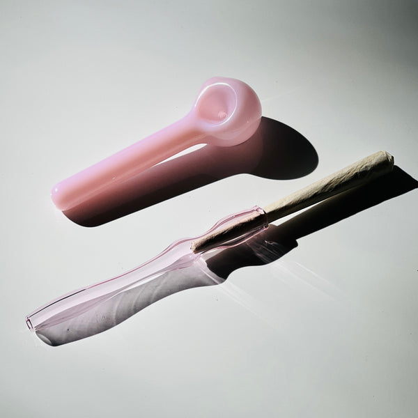 Pink Glass Holder + Pastel BB
