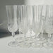 Set of 12 Crystal Flutes