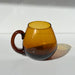 Set of 5 Asymmetrical Amber Mugs