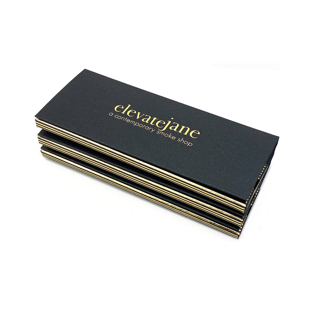 Elevate Jane Rolling Papers - Deep Charcoal (3 pack)