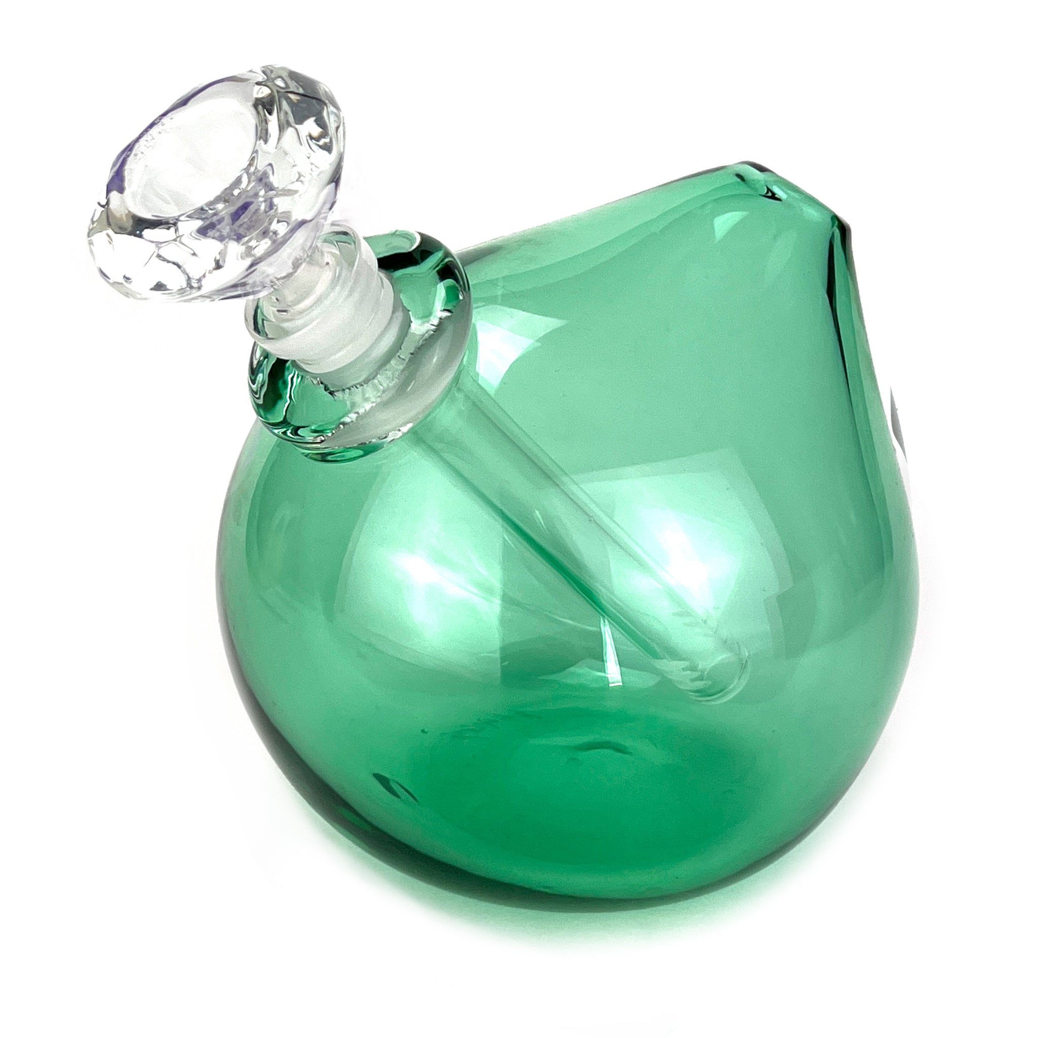 Glass Water Bottle - Emerald